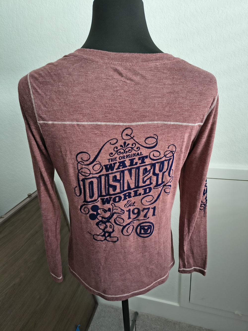 Disney World Long Sleeve T-shirt Vintage Mickey Mouse